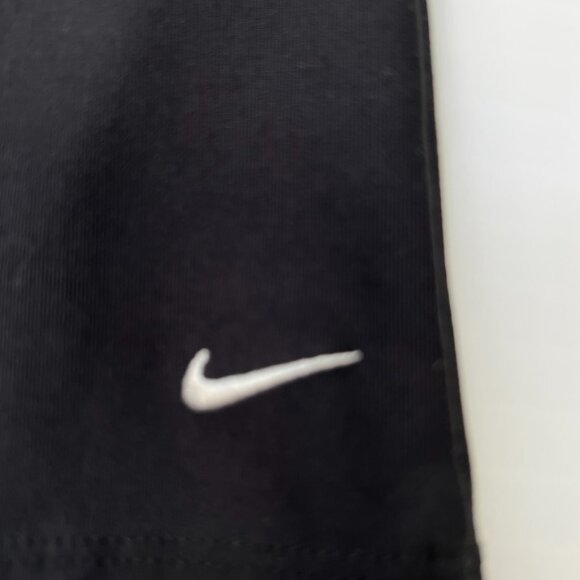 Vintage Nike Pant Women Medium Wide Leg Crop Swoosh 28x23 Gym Retro Y2K Core Ex - Picture 4 of 10